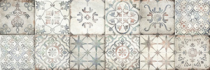 Майолика разноцветный / Maiolica Color WT93LCA55 Плитка настен. 300*900*10,5 (5шт в уп/48,6 м в пал)