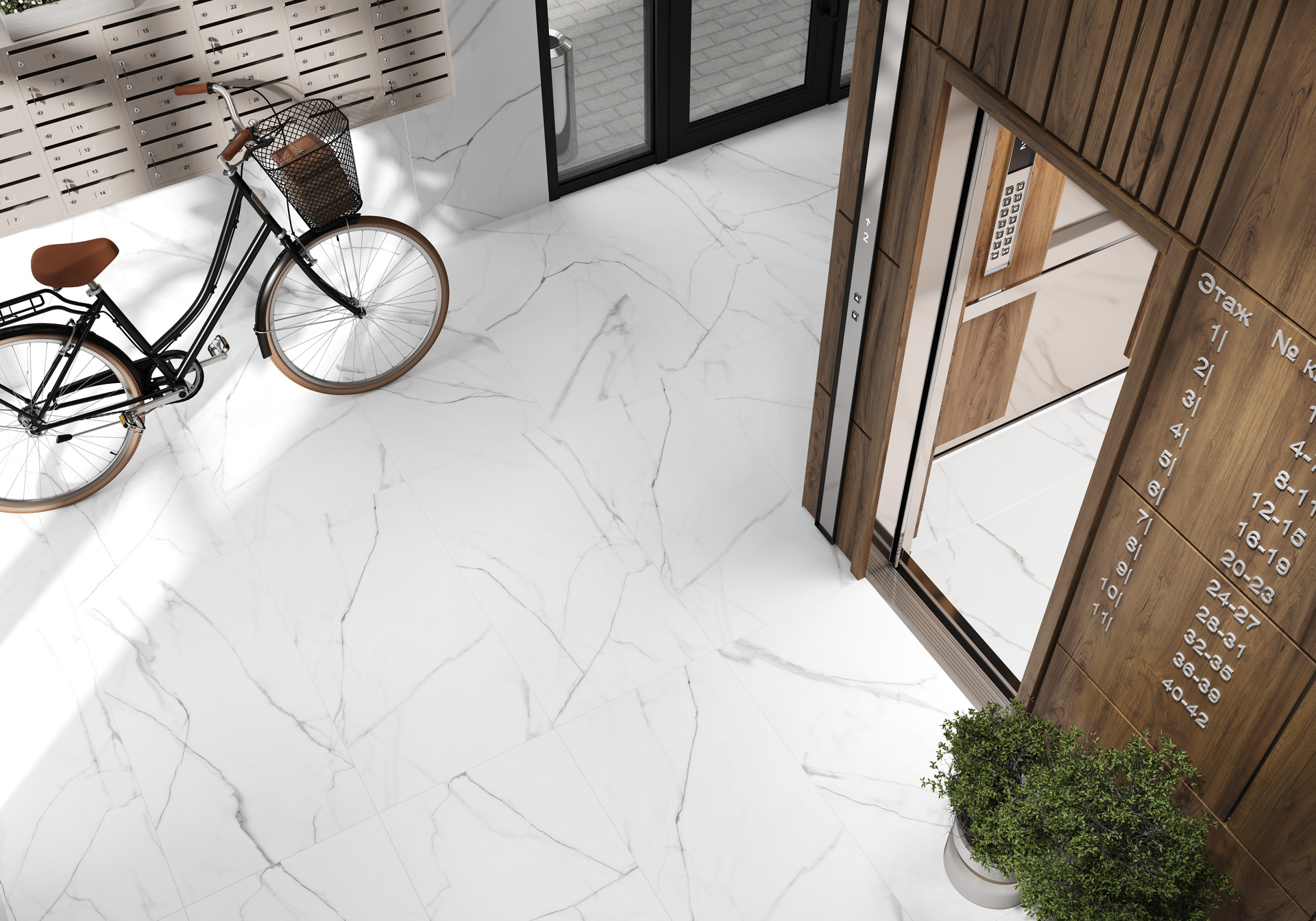 Фотография Коллекции Pure Marble Керамогранита и керамической плитки от производителя - Alma Ceramica, в интернет магазине Casa-Ceramica