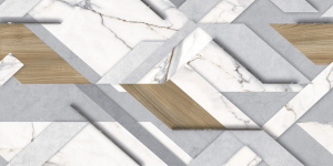 Loftstyle D120243M Керамогранит матовый карвинг 1200*600 (2 шт в уп/41,76  м в пал)