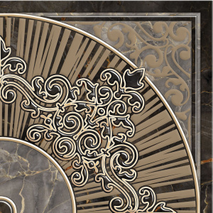 DFU03MIT427 декор Mitra 418*418*8,5