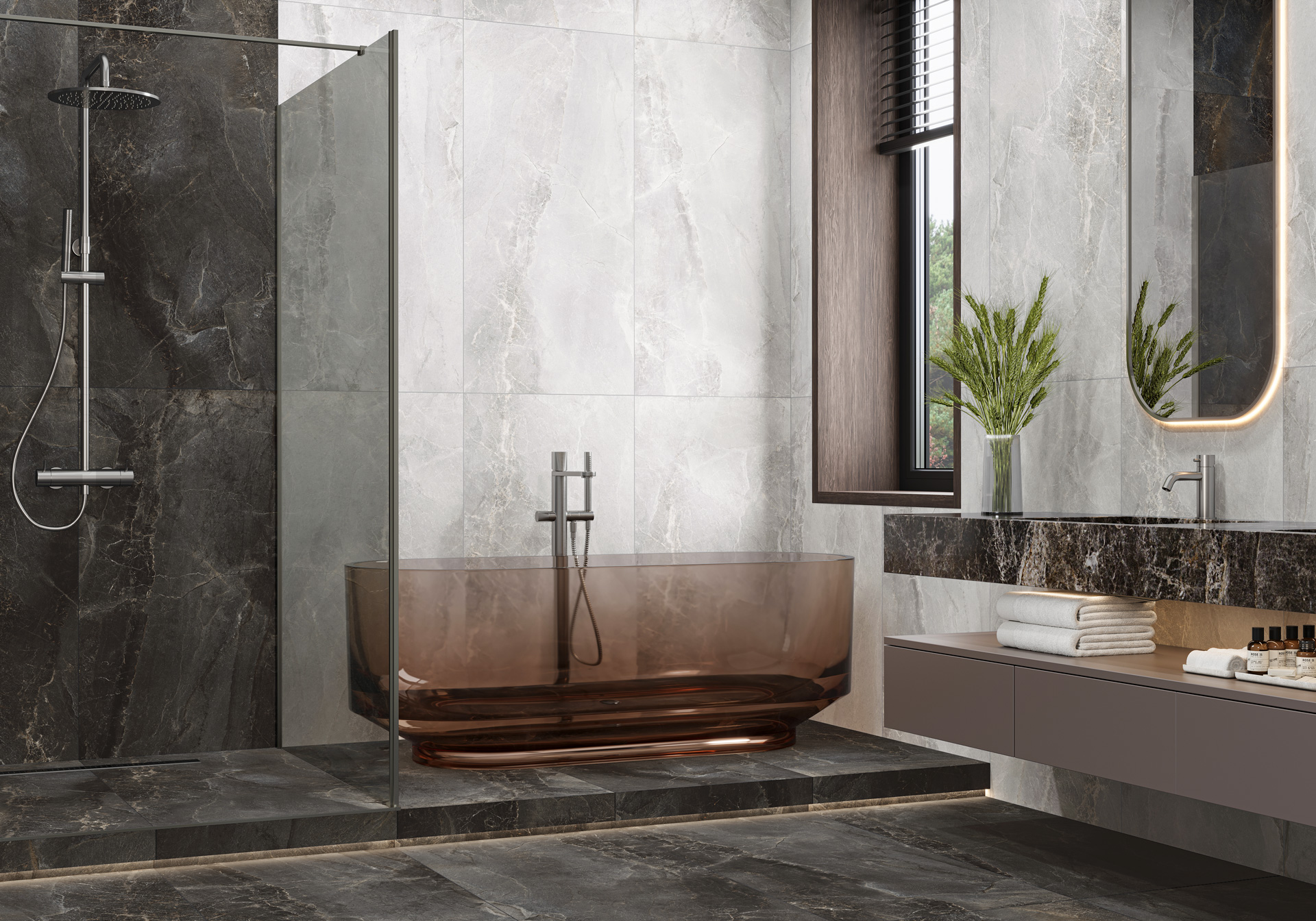 Фотография Коллекции Infinity Керамогранита и керамической плитки от производителя - Alma Ceramica, в интернет магазине Casa-Ceramica
