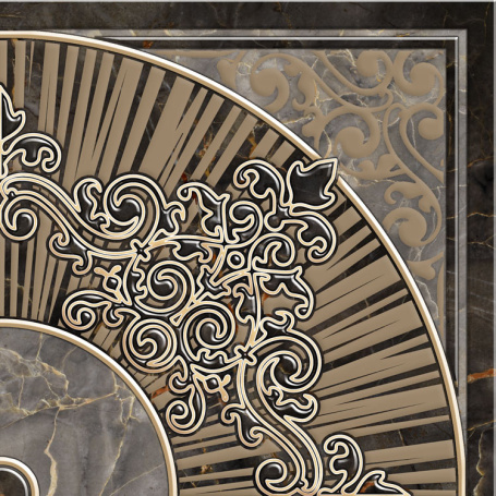 DFU03MIT427 декор Mitra 418*418*8,5 DFU03MIT427 декор Mitra 418*418*8,5