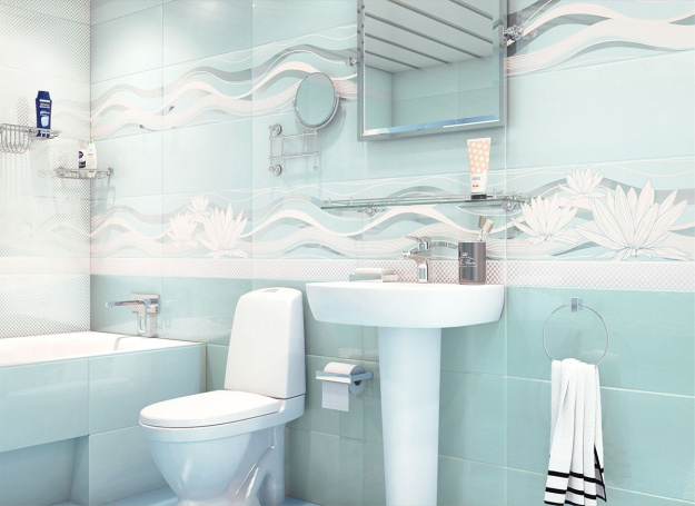 Фотография Коллекции Флюенс / Fluence керамической плитки для ванной от производителя - Alma Ceramica, в интернет магазине Casa-Ceramica