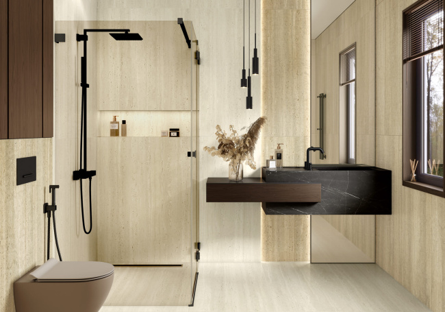Фотография Коллекции Травертин Ворлд / Travertine World Керамогранита и керамической плитки от производителя - Alma Ceramica, в интернет магазине Casa-Ceramica